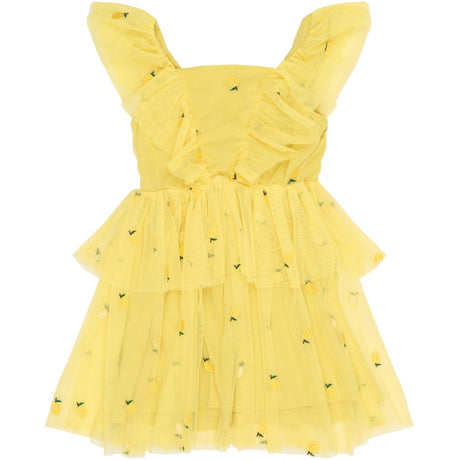 The New Dusky Citron Emb Tnsabbie S_L Kjole
