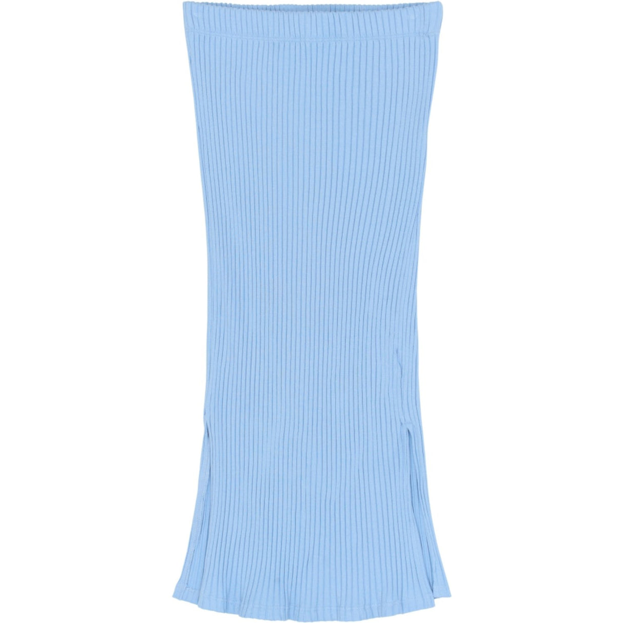 The New Forever Blue Tntove Long Rib Nederdel