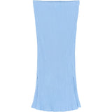 The New Forever Blue Tntove Long Rib Nederdel