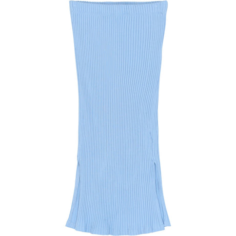 The New Forever Blue Tntove Long Rib Nederdel