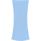 The New Forever Blue Tntove Long Rib Nederdel