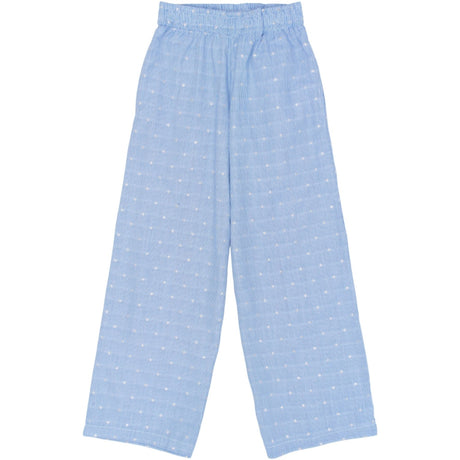 The New Forever Blue Striped Tntheresa Wide Bukser