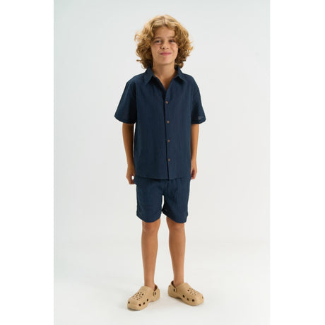 The New Navy Blazer Tntim S_S Skjorte