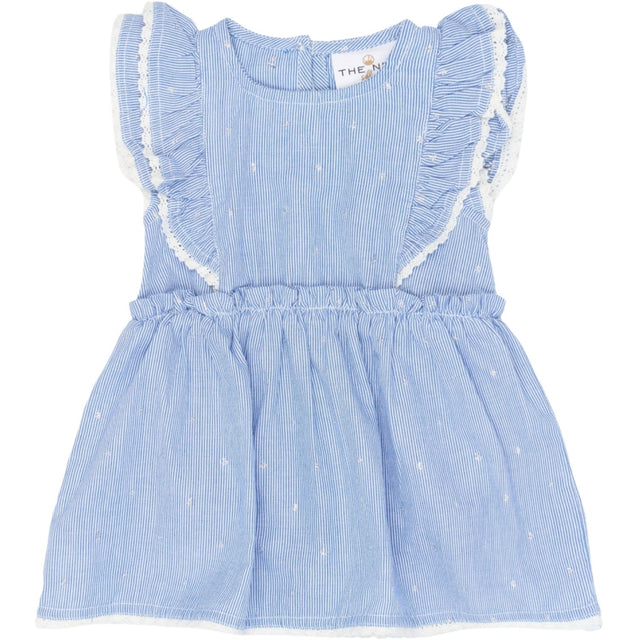 THE NEW Siblings Forever Blue Striped Tnsbthea S_L Bodydress