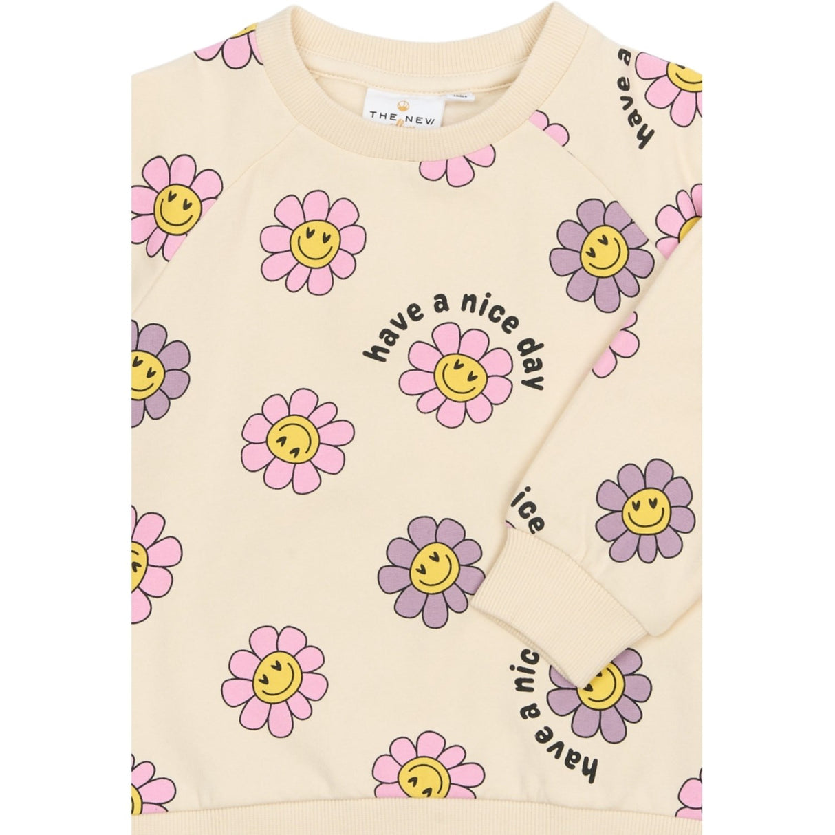 THE NEW Siblings Gardenia Aop Tnstsaga Sweatshirt