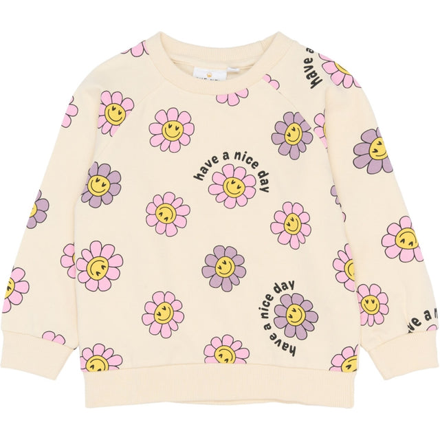 THE NEW Siblings Gardenia Aop Tnstsaga Sweatshirt
