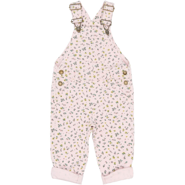 THE NEW Siblings Light Lilac Aop Tnstsif Denim Dungarees