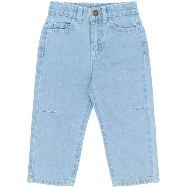 THE NEW Siblings Light Blue Denim Tnstsilvio Barrel Fit Jeans