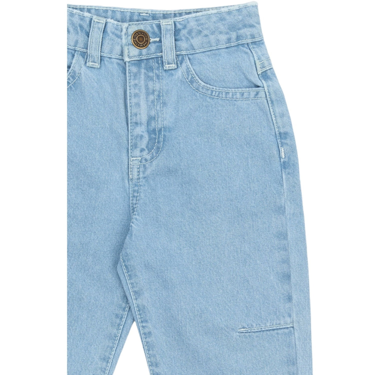 THE NEW Siblings Light Blue Denim Tnstsilvio Barrel Fit Jeans
