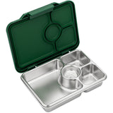 Yumbox Dublin Green Prêt Stainless Steel 4-Sections
