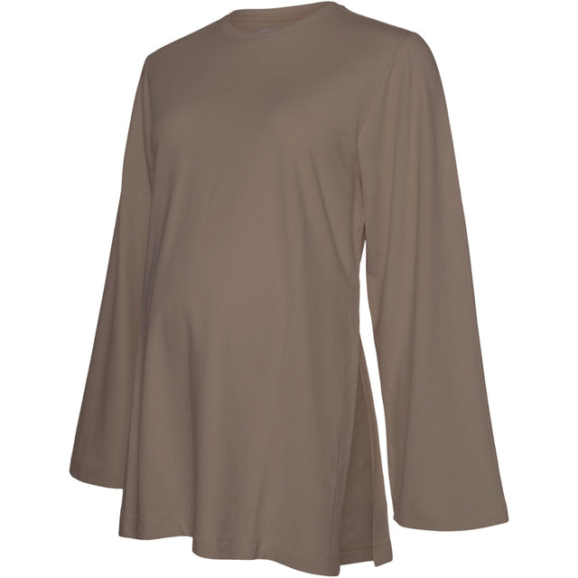 Mama;licious Fossil Mlsine Ls Sweat Top 2F