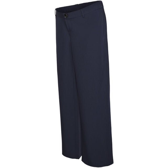 Mama;licious Navy Blazer Mllouisa Wo Wide Bukser
