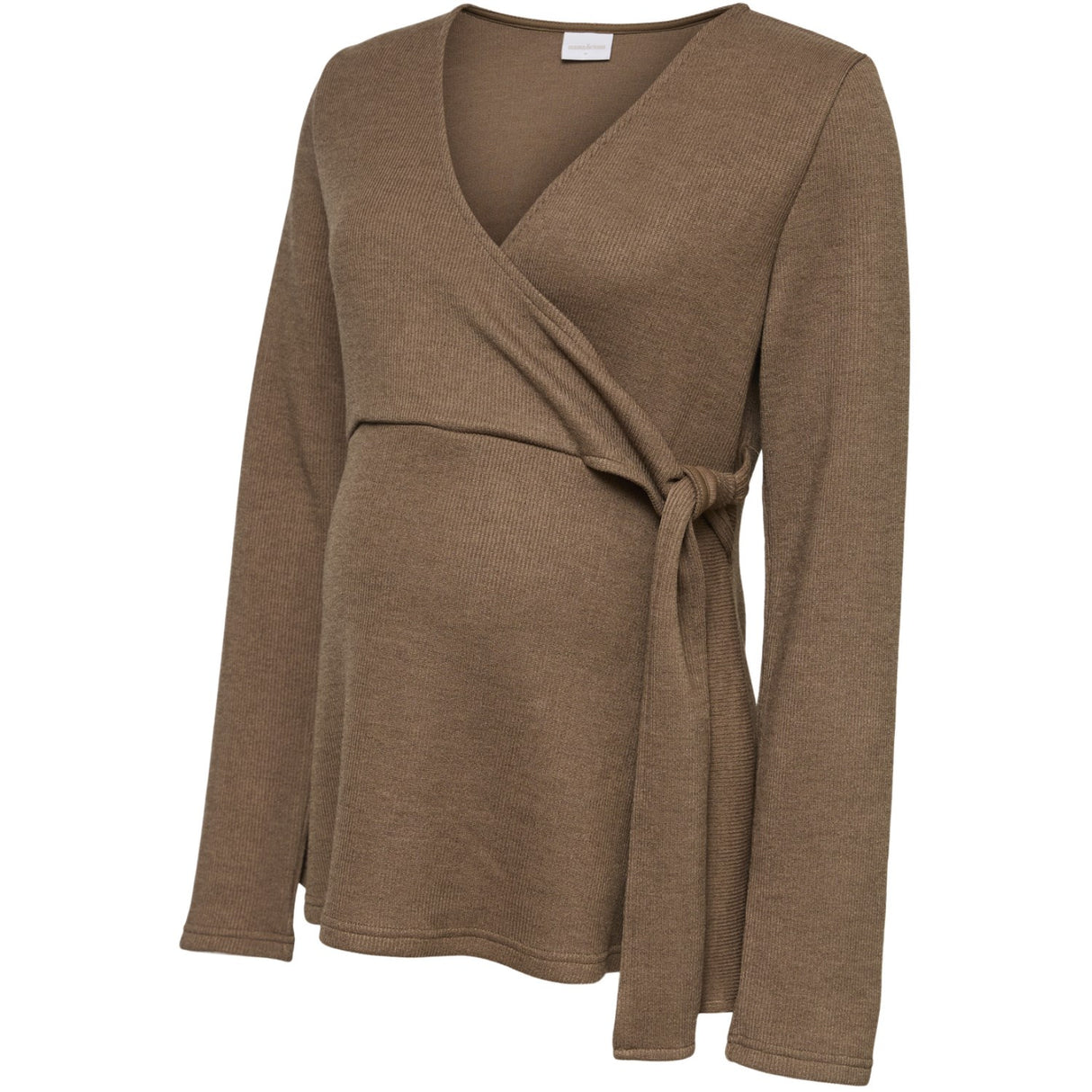 Mama;licious Fossil Mlharriet Tess Jrs Ls Slå-om Top 2F
