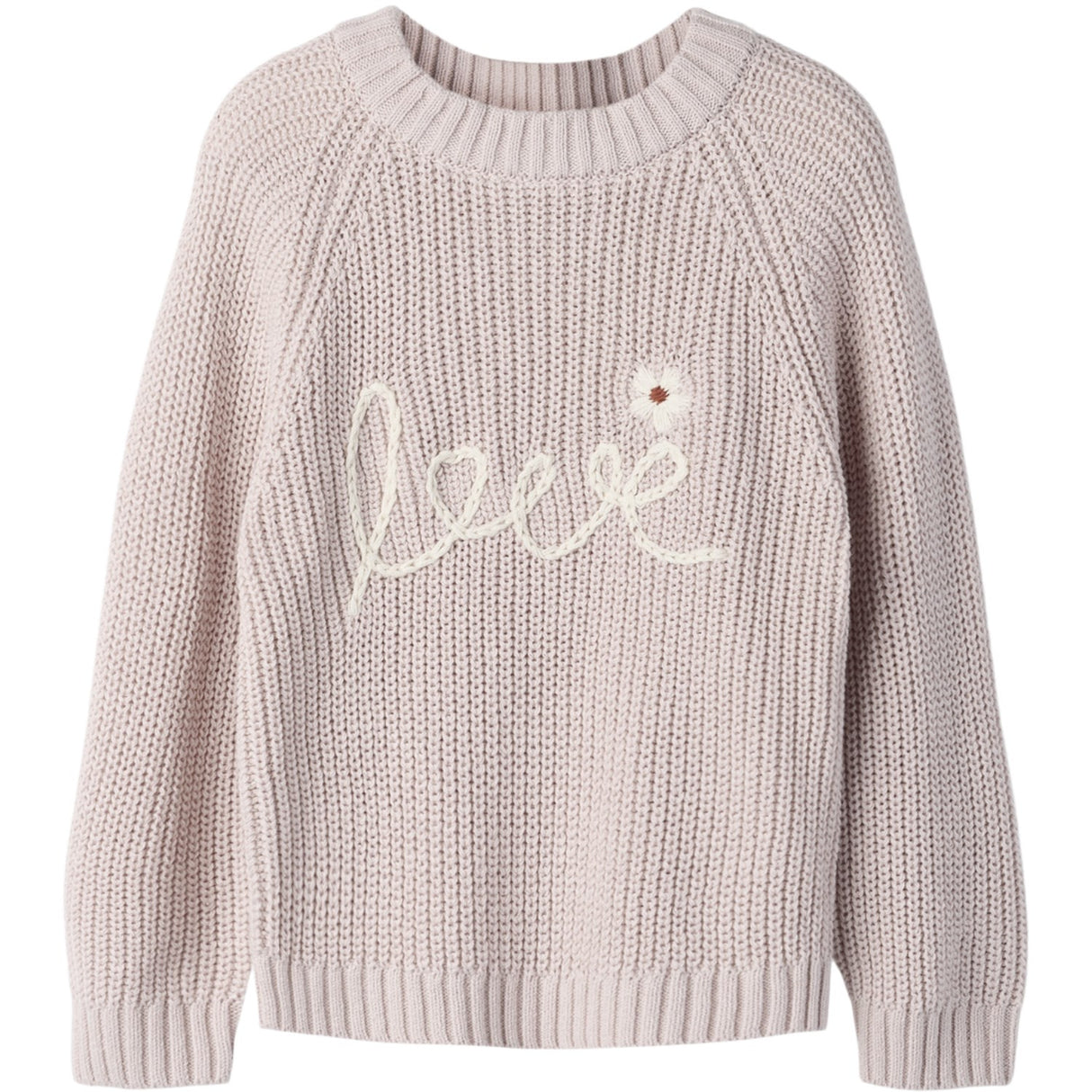 Lil'Atelier Hushed Violet Nmfemlen Emb Strik Lil