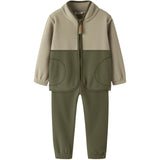Lil'Atelier Winter Moss Nmmlaspektra Fleece Sæt 1Fo Lil