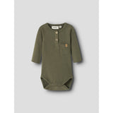 Lil'Atelier Winter Moss Nbmluno Ls Slim Body Lil