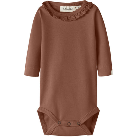 Lil'Atelier Maple Syrup Nbflayo Sup Ls Slim Body Solid Lil