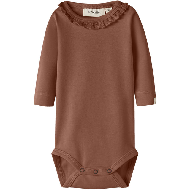 Lil'Atelier Maple Syrup Nbflayo Sup Ls Slim Body Solid Lil