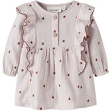 Lil'Atelier Hushed Violet Nbfkamma Ls Loose Body Kjole Lil