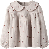 Lil'Atelier Hushed Violet Nmfkamma Ls Loose Skjorte Lil