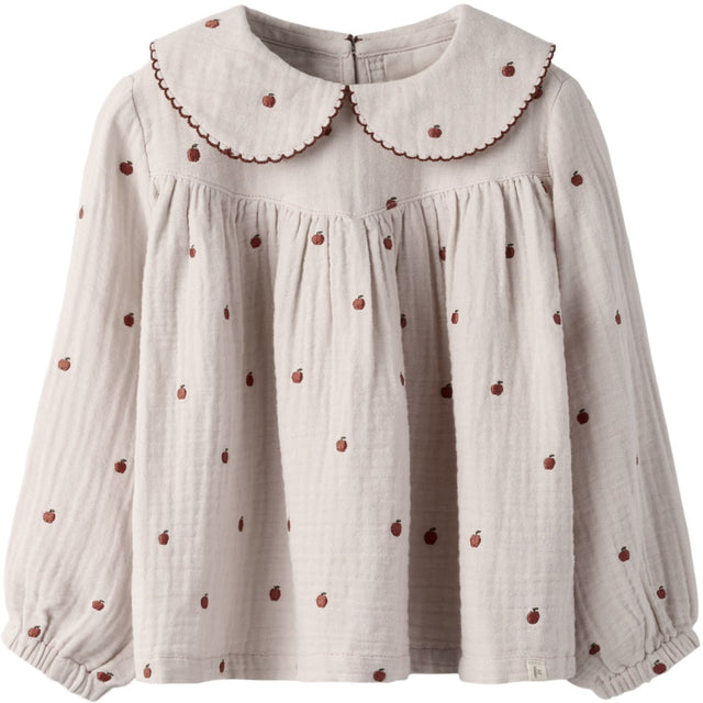 Lil'Atelier Hushed Violet Nmfkamma Ls Loose Skjorte Lil