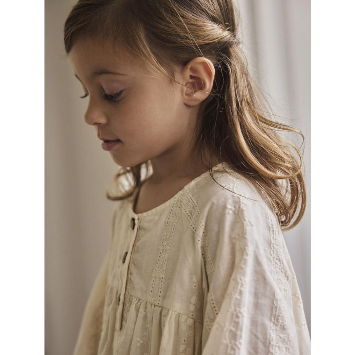 Lil'Atelier Turtledove Nmfloba Ls Loose Kjole Lil