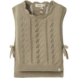 Lil'Atelier Twill Nmfleou Sl Strik Vest Lil