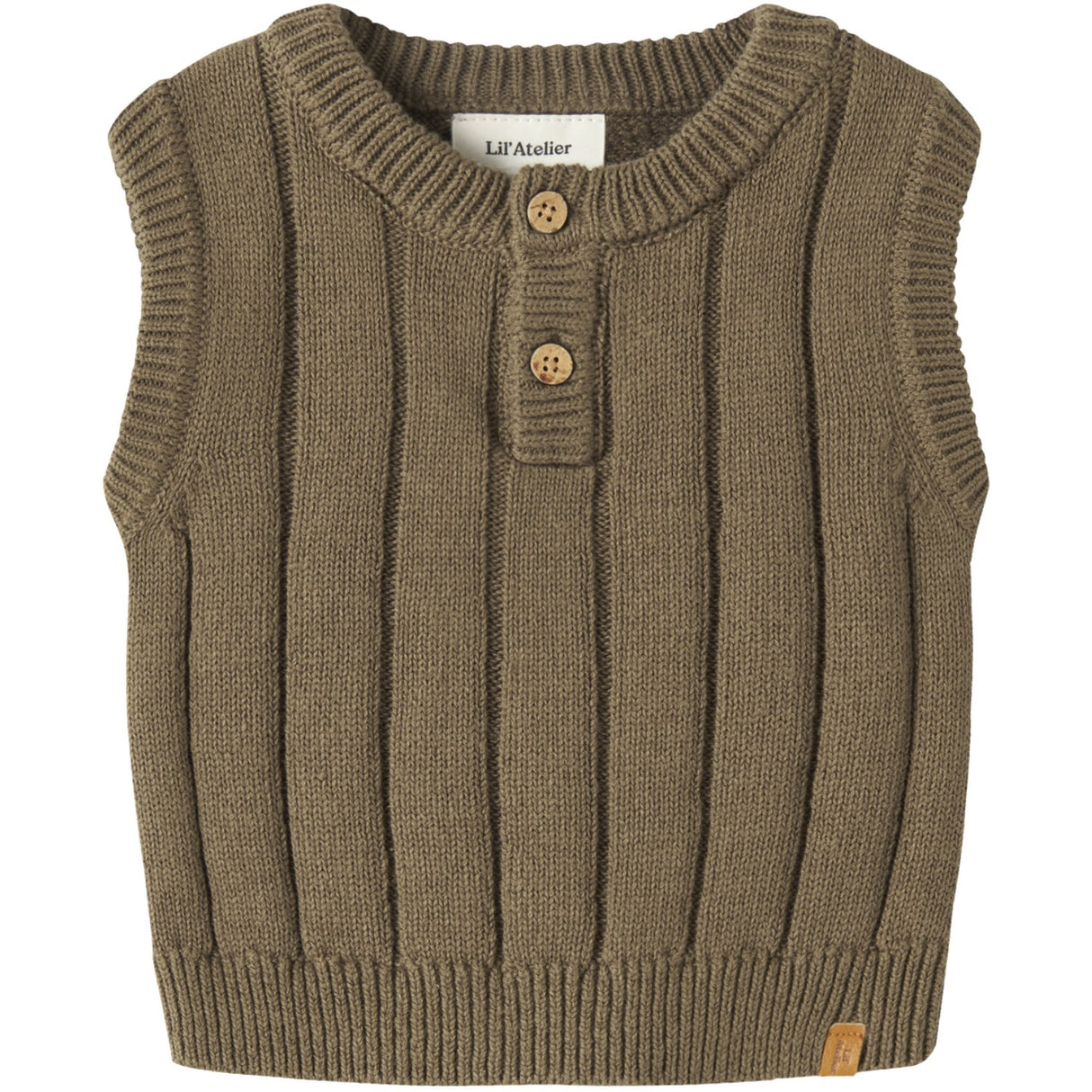 Lil'Atelier Kangaroo Nbmlomon Strik Vest Lil