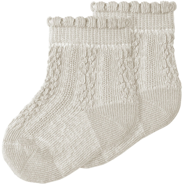 Lil'Atelier Turtledove Nbfkendra 2P Strømper Lil
