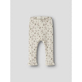 Lil'Atelier Turtledove Rose Flower Nbflago Mer Slim Leggings Lil