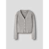 Name It Light Grey Melange Nkflarenlise Xsl Ls Strik Card