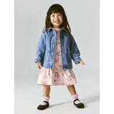 Name It Medium Blue Denim Unicorn Glitter Nmfluna Glitter Dnm Jakke 4577-Im L