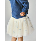 Name It Antique White Vintage Indigo Nmfkira Tyl Nederdel