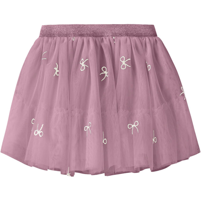 Name It Lilas Antique White Nmfkira Tyl Nederdel
