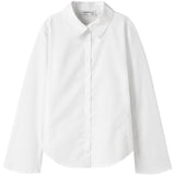 Name It Bright White Nkflimon Ls Skjorte