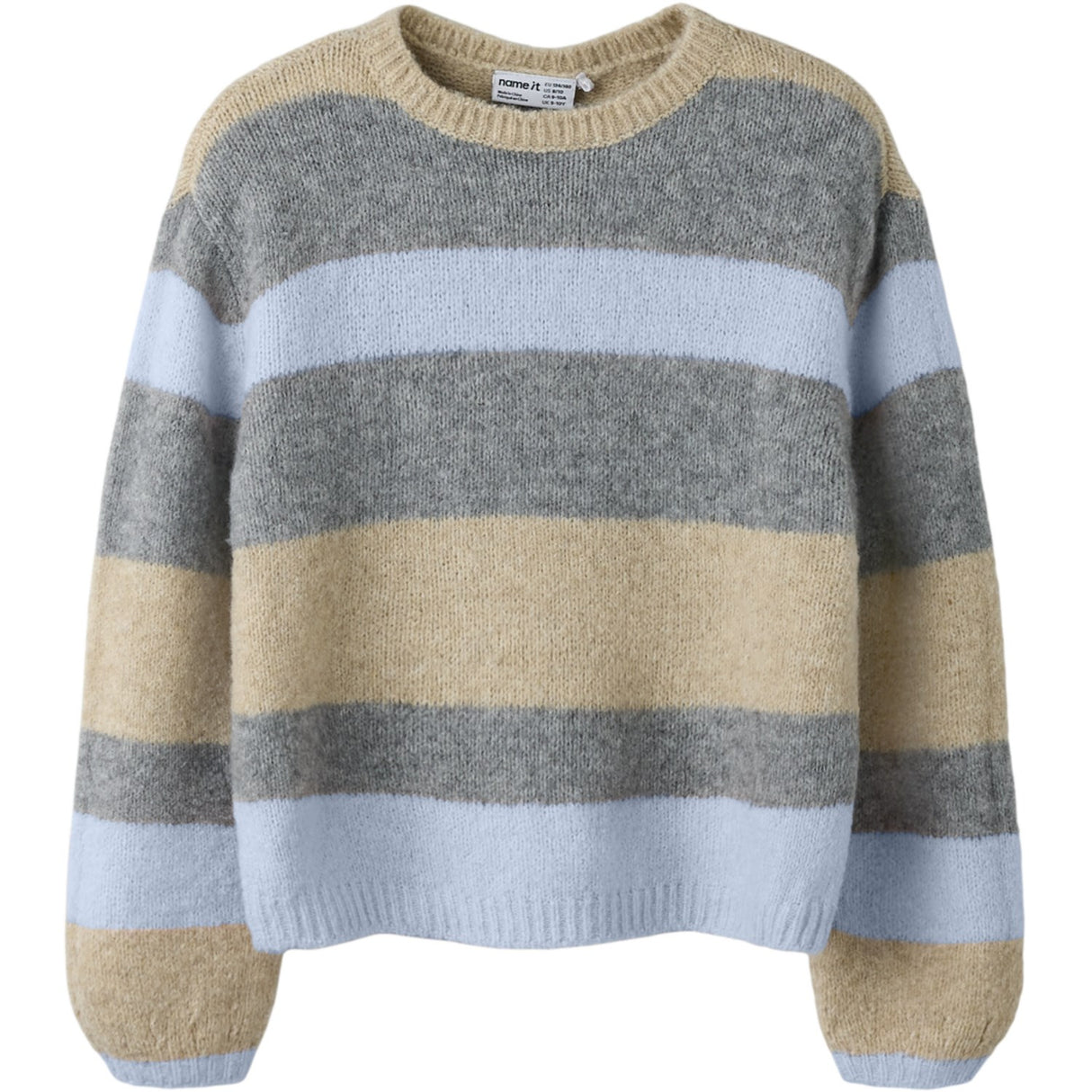 Name It Subdued Blue Nkfluci Ls Loose Strik