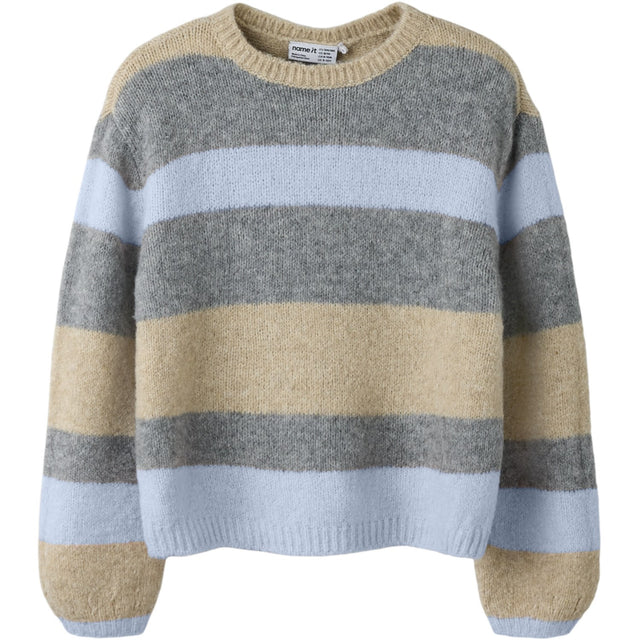 Name It Subdued Blue Nkfluci Ls Loose Strik