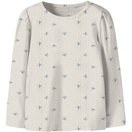 Name It Antique White Nmfkathlen Ls Slim Top