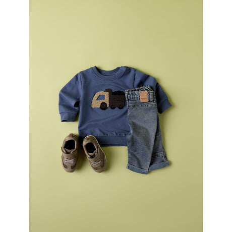 Name It Vintage Indigo Nbmklips Ls Sweat Box Unb
