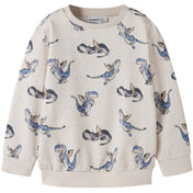 Name It Peyote Melange Nmmkasse Ls Nreg Sweat Unb