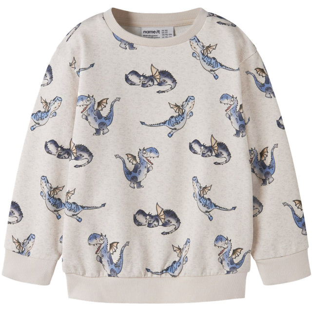 Name It Peyote Melange Nmmkasse Ls Nreg Sweat Unb