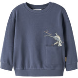 Name It Vintage Indigo Nmmkaj Ls Nreg Sweat Unb
