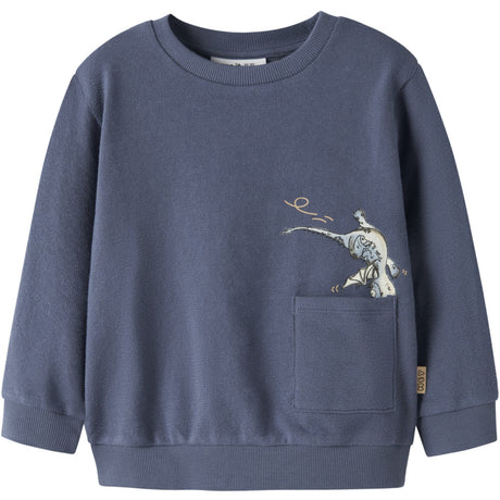 Name It Vintage Indigo Nmmkaj Ls Nreg Sweat Unb