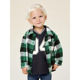 Name It Verdant Green Nmmlevin Ls Overshirt