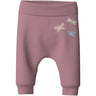 Name It Lilas Butterflies Nbfvrillie Sweat Bukser Box Bru