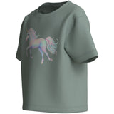 Name It Green Milieu Unicorn Nmfvotea Ss Nreg Top