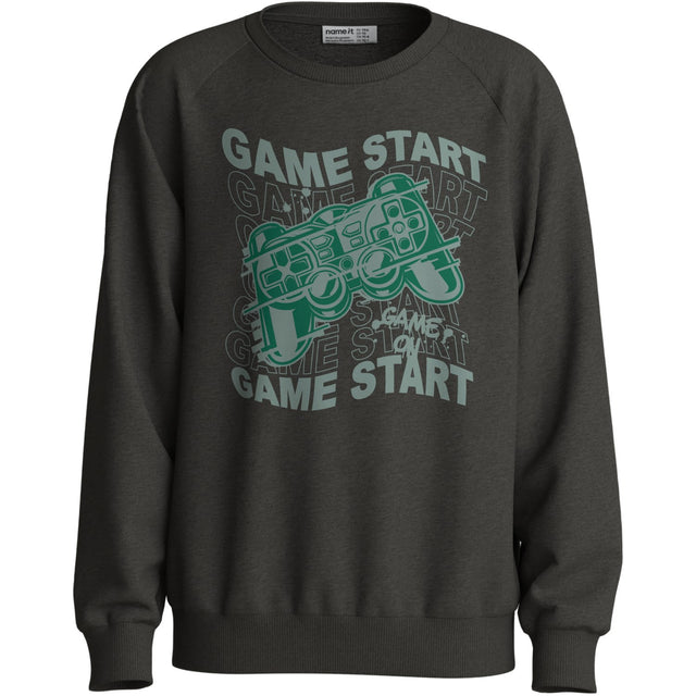 Name It Peat Game Start Nkmvion Ls Nreg Sweat Unb