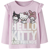 Name It Pirouette Nmfjana Hellok Ls Nreg Top Sky