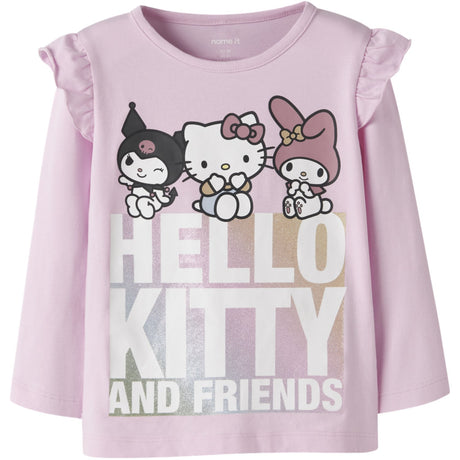 Name It Pirouette Nmfjana Hellok Ls Nreg Top Sky