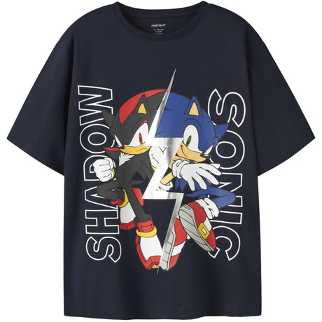 Name It Navy Blazer Nkmjulle Sonic Ss Nreg Top Noos Sky